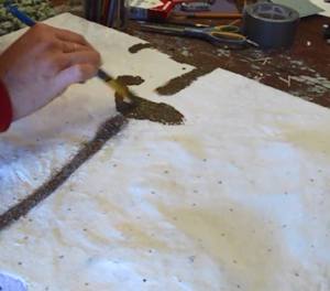 Paint the base colors