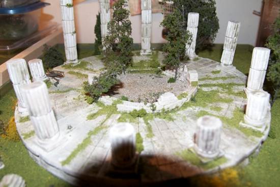 The sanctuary diorama