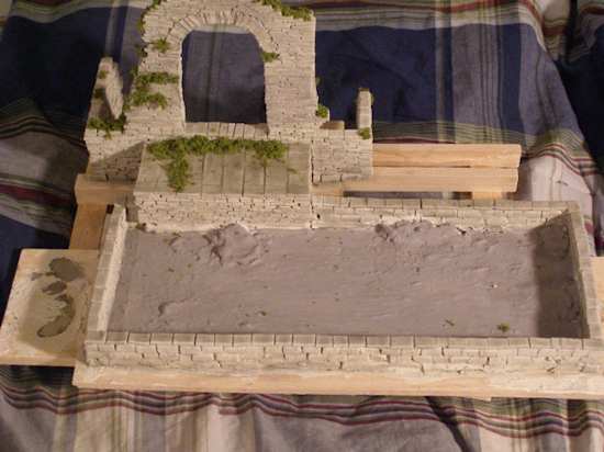 Beginning the diorama