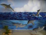 Dolphin diorama