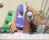 The Before and After Automobile diorama