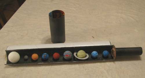 Solar System Diorama