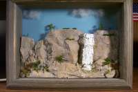 Rocky Cliff Shadowbox 