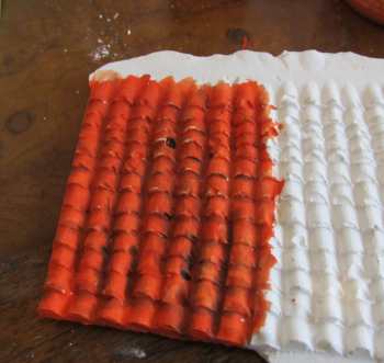 The completed shingles