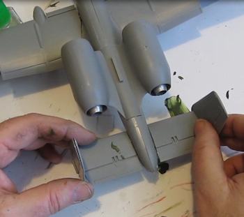 Attach tail assembly