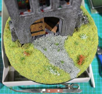 Overhead view