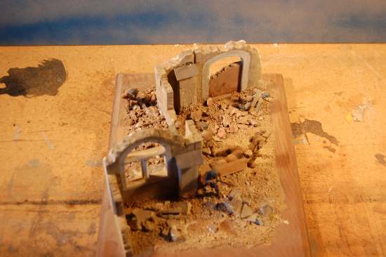 City Ruins Military Diorama 4