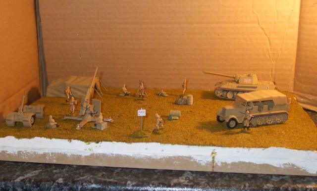 The completed diorama