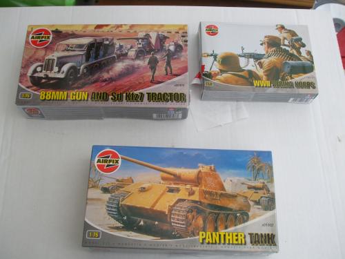 Airfix Military model kits