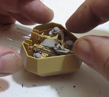 Adding the turret top