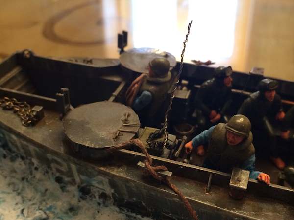 The Frogmen Diorama