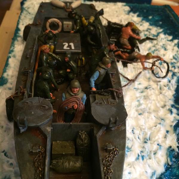 The Frogmen Diorama