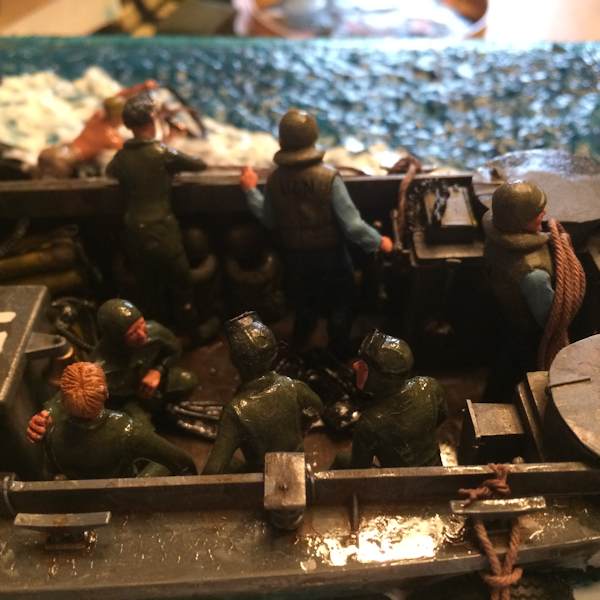 The Frogmen Diorama