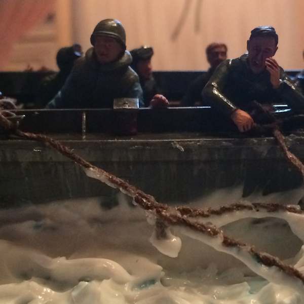 The Frogmen Diorama