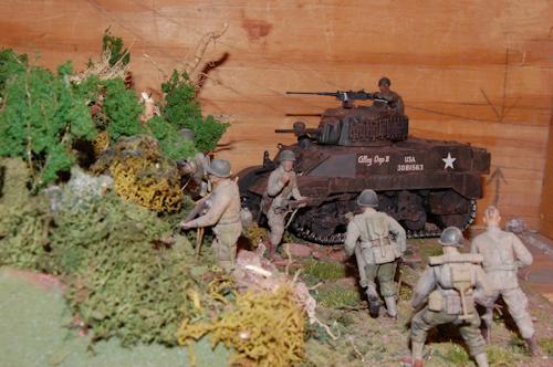 Hedgerow Hell Diorama