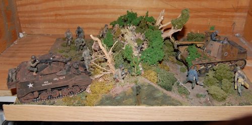 Hedgerow Hell Diorama