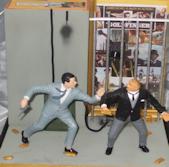 James Bond and Odd Job Diorama 