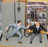 James Bond and Odd Job Diorama