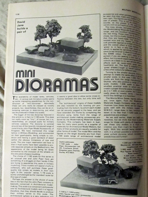 A page in the magazine