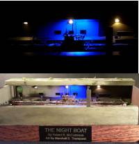 Night Boat Diorama 