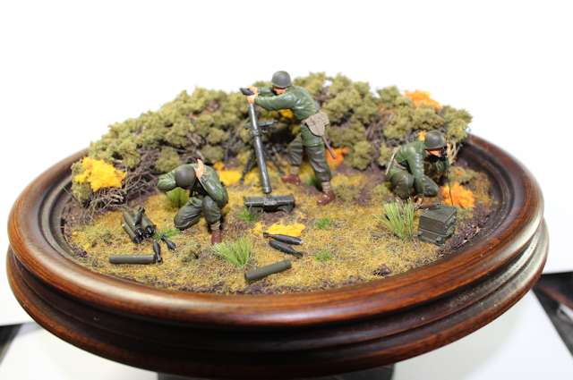 Mortar team diorama