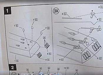 The assembly instructions