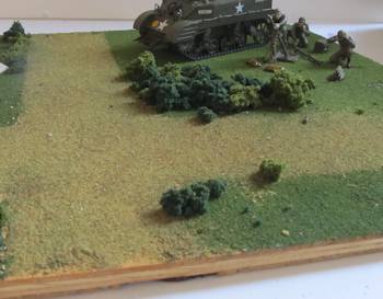 Add clump foliage