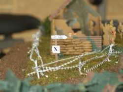 Ww 2 Diorama Barbed wire