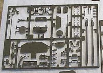 A sprue of parts