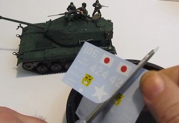 Cut out the decals