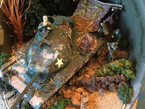 Helmet Diorama