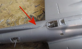 The fuselage seam