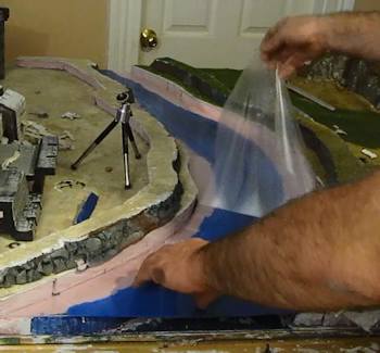 peel off the protective layer