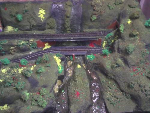 Railroad diorama