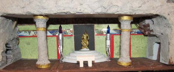 The completed lizards temple