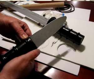 Use electrical tape on the handle