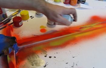 Continue painting