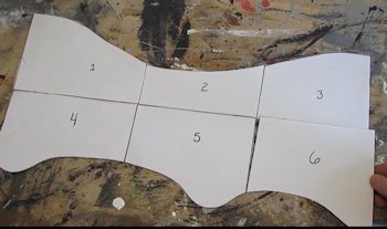 Assemble template pieces