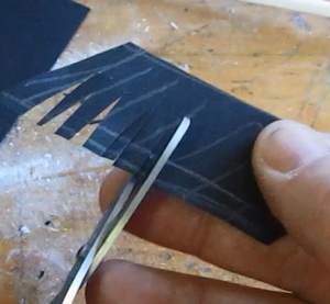 Feather the feathers