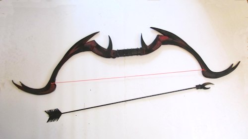 Daedric Bow and Arrow