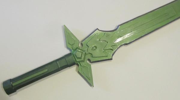 CLose up of the handle