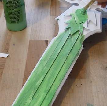 Paint the blade