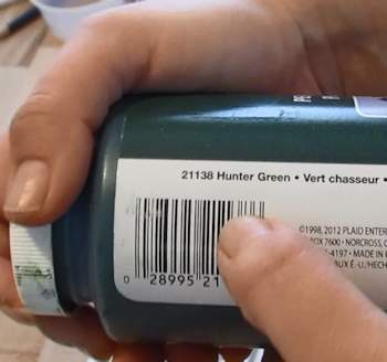 Hunter green paint