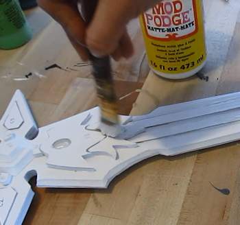 MOd podge to seal it