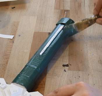 Paint the handle
