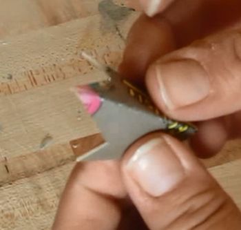Bend ornament into shape