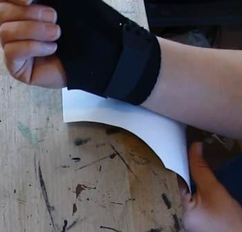 Run on edge of a table