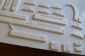 The pieces