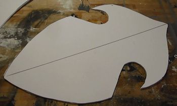 The cut foam board shield