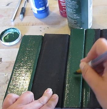Paint the various colors